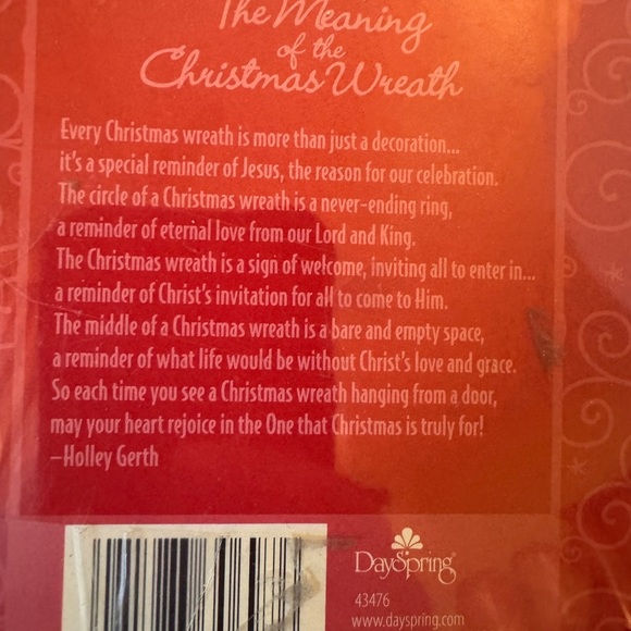 Dayspring: The Meaning of the Christmas Wreath Three Knives/Utensils EUC - Picture 4 of 5